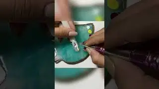 Easy cutiee✨ unicorn 🦄 nail art for beginners 💫💅❤️|manu's nailart|# nails#nailart#unicorn#shorts