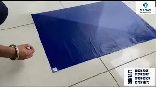 Clean room sticky mat