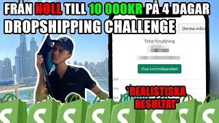 0-10k Per Dag P&aring; 4 Dagar Challenge | *Realistiska Resultat* | Steg f&ouml;r Steg Tutorial