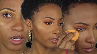 Orange Eyeshadow - Beginner Friendly Full Face Makeup Tutorial!
