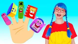 School Supplies (Finger Family) | Do Re Mi Nursery Rhymes and Kids Songs