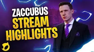 Fortnite - Zaccubus Highlights | Stream highlights from Fortnite Top 20 highest wins streamer