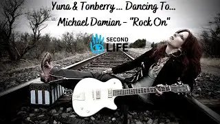 Second Life: Yuna & Tonberry Dancing To Michael Damian - 