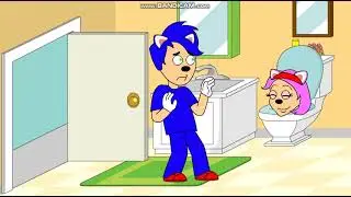 Skibidi Toilet Meme (GoAnimate/Wrapper Offline Version) ft. Sonic and Amy Rose