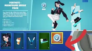 Buying the Mainframe Break Pack in Fortnite