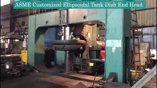 ASME customized ellipsoidal tank dish end head