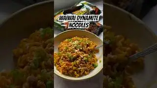 Waiwai Dynamite Noodles | How to Make Asian Noodles