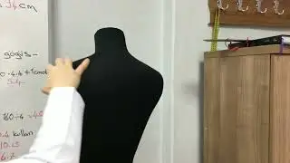 Temel beden kalıbı ölçü alma formül hesaplama