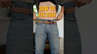 How to Fix Loose Pants (You won&rsquo;t believe how EASY this is)