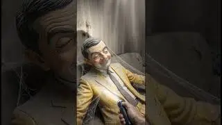 🇺🇸 Left Sitting in the Dark | Mr. Bean Flashlight (POV) #horror #ai