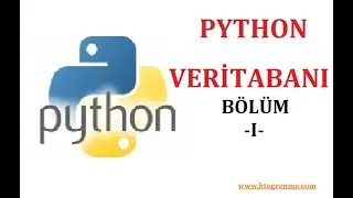 Ders-10: Python Veritabanı İşlemleri-1