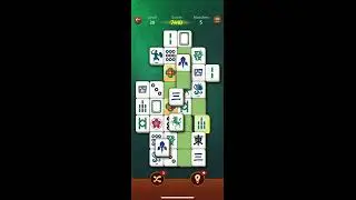 Playing mahjong