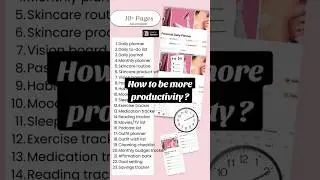 How to be more productive.Use notion planner#notionplanner #productivityhacks #digitalplanner