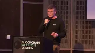 Bethereum pitching at the London Blockchain Week 2018