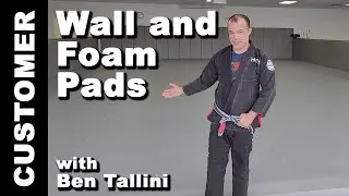 Ben Tallini on Safety Wall Pads and Foam Rolls for Jiu Jitsu - Greatmats Story
