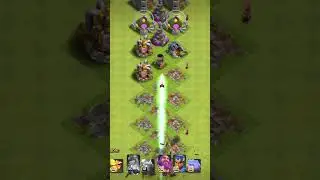 3 Star in 3 Sec New World Record (Clash of Clans)