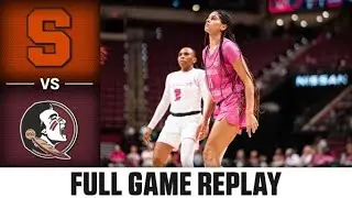 Syracuse vs. Florida State Full Game Replay | 2022-23 ACC Women&rsquo;s Basketball