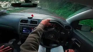 POV | Driving Polo GT on Kodaikanal ghat road | ASMR 4K