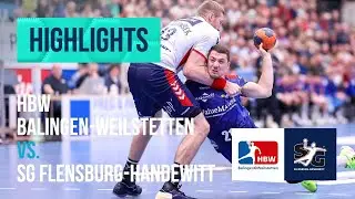 Highlights: HBW Balingen Weilstetten : SG Flensburg Handewitt (Saison 2023/24)
