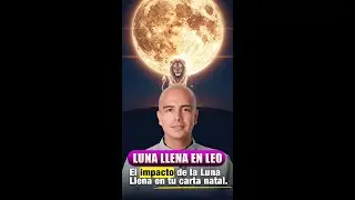 HOROSCOPO Luna Llena en Leo: El encuentro entre el Ego y tu Sombra 🌑🦁¿Es brillo o es defensa? ♌️