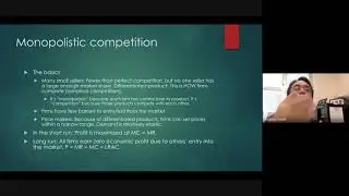 ECON 100 - Chapter 9 Monopolistic competition