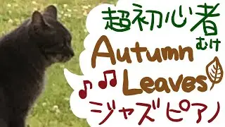 超初心者向け「Autumn Leaves/枯葉」ジャズピアノ