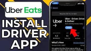 HOW TO DOWNLOAD UBER EATS DRIVER APP (2026)