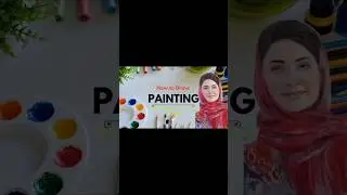 How to draw sketch of Maryam Nawaz Sharif | Step by Step tutorial