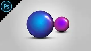 Photoshop Tutorial: How to Create a Colorful Glass Ball (2020) with | W4A Creations |