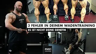 Nie mehr dünne Waden mit DIESEN Tricks! Mach dein Training SOFORT besser 🦾