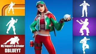 Holly Striker Performs All Emotes & Dances in Fortnite