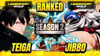 FF Season 2 ▰ Teiga (ROCK) VS AutoMattock (TIZOC) ▰ FATAL FURY: CoTW High Level Gameplay
