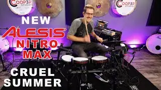 Cruel Summer - Drum Cover on the new Alesis Nitro Max! - Taylor Swift Cover