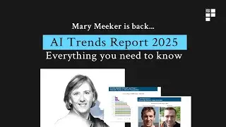 Mary Meeker&rsquo;s AI Trends Report 2025: everything you need to know from the ~340 page deck.