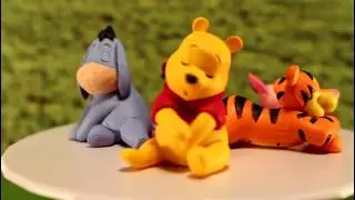 Unboxing Capsule Toy : Sleeping Disney Characters Winnie the Pooh