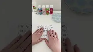 DIY Needlepoint Canvases HANDPAINTED!! 🌸 Grandmillennial Craft, Canva Hack