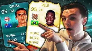 OMG BLUE 95 RATED CARD + PELE SQUAD! - FIFA 15 Ultimate Team