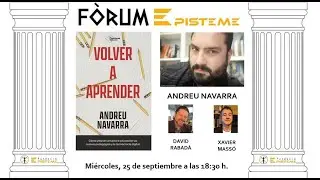 Tertulia con Andreu Navarra, autor de 
