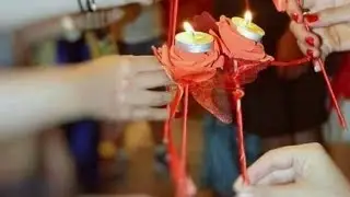 🌼شمع الحنة لصديقات العروس 🌼