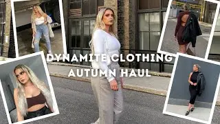 DYNAMITE CLOTHING AUTUMN HAUL 2021 | FT BEST JOGGERS EVER | TRY ON & STYLE | S/M SIZE 8