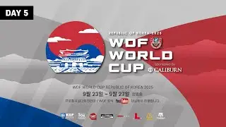 🎯 LIVE: 2025 WDF World Cup  From Korea Day 5