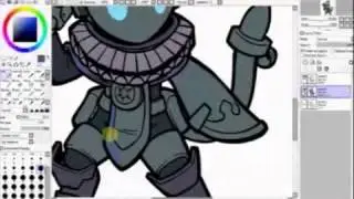 Drawing process - Ice King