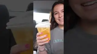 trying starbucks summer drinks! #vlog #summer #drinks #drink #review