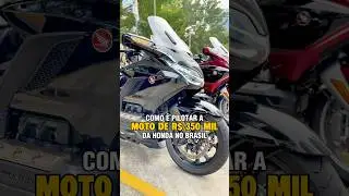 Como &eacute; andar na moto de 350 mil reais da Honda? Goldwing 1800 no Brasil #motos