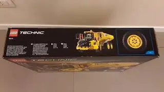 🤩Unboxing Lego technic 6&times;6 Volvo Articulated Hauler  by Little hands 🤩