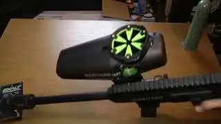 Exalt speedfeed - Low profile cyclone hopper x7/a5 - Randaberg Paintball TECH
