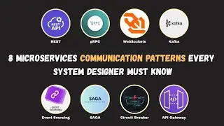 8 Microservices Communication Patterns Every System Designer MUST KNOW