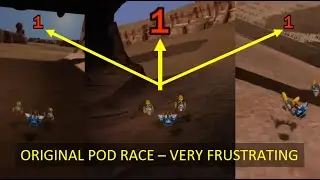 Pod Race (ORIGINAL) LEGO SW: TCS Full Completion Walkthrough No Death