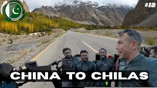 Riding from the Chinese Border to Chilas - Foreigner Solo Riding trip in Pakistan | EP12