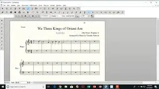 Finale Tutorial:  Entering notes quickly with the keyboard and keyboard shortcuts (Video 1)